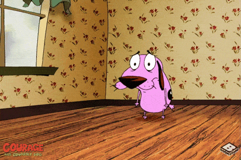 Sad Courage The Cowardly Dog GIF by Boomerang Official - Find & Share ...