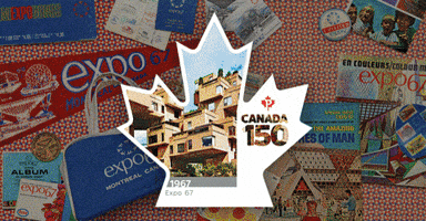 canadapost canada 150 stamps GIF