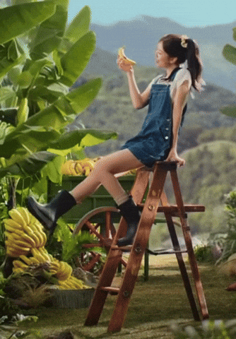Banana Smile GIF