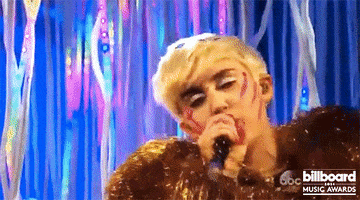 miley cyrus lucy in the sky with diamonds GIF by Billboard Music Awards