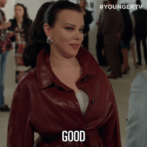 Good Thing Yes GIF by YoungerTV