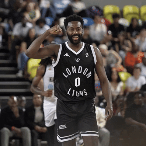 Lets Go Basketball GIF by London Lions