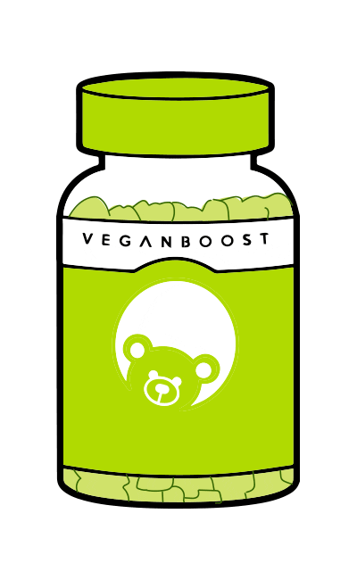 Veganboost Sticker