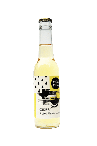 Apple Cider Sticker by picapica