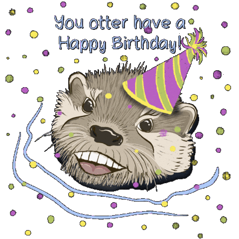 Celebrate Happy Birthday Sticker