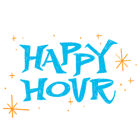 Happy Hour Fun Sticker by London Dewey