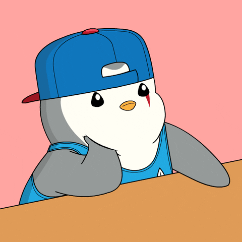 Sad Here We Go GIF by Pudgy Penguins