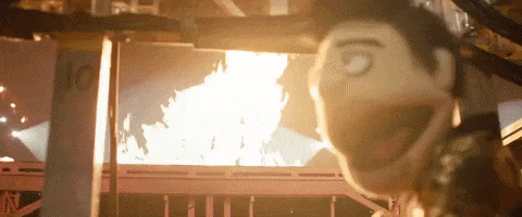 brendon urie fire GIF by Panic! At The Disco