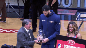 new orleans pelicans thank you GIF by NBA