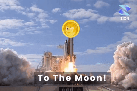 To The Moon Money GIF by Zion thumbnail