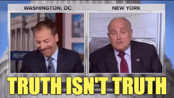 Rudy Giuliani Truth GIF by Eric