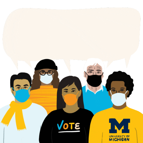 University Of Michigan Vote GIF by Creative Courage
