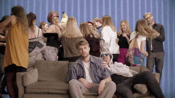 leave me alone party GIF by Sandro Cavazza