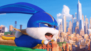 Movie Flying GIF by The Secret Life Of Pets