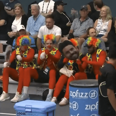 Big Fan GIF by NJ 5s | Major League Pickleball