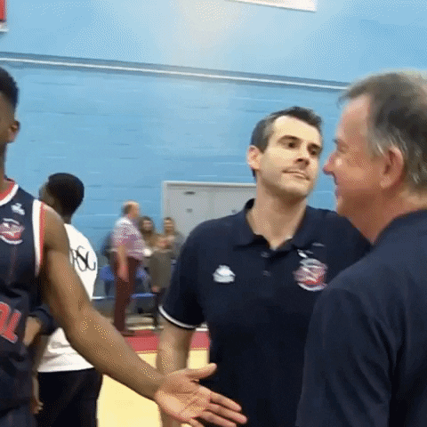 assistant coach dance GIF by Bristol Flyers
