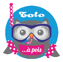 Toto A Pois Sticker by dallaminonna