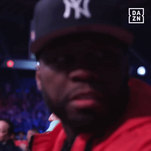 Angry 50 Cent GIF by DAZN USA