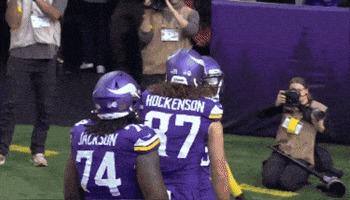 Dance Celebration GIF by Minnesota Vikings