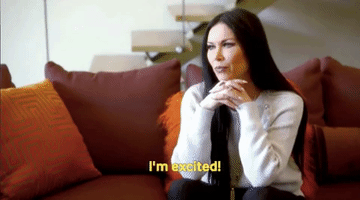 excited real housewives of dallas GIF by leeannelocken