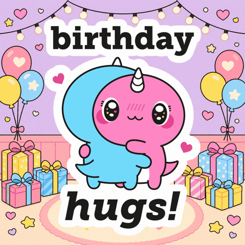 Happy Birthday Love GIF by Naru Naru