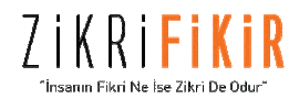 Insanin Fikri Ne Ise Zikri De Odur Sticker by Zikri Fikir