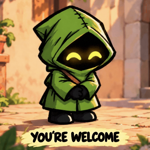 You Are Welcome No Problem GIF by Hooja