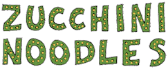Zoodles Zucchini Noodles Sticker by Inspiralized