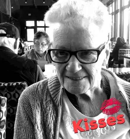 kisses grandma GIF by TheMacnabs