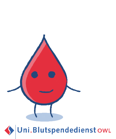 Blutspende Sticker by Uni.Blutspendedienst OWL