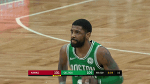 kyrie irving running GIF by NBA