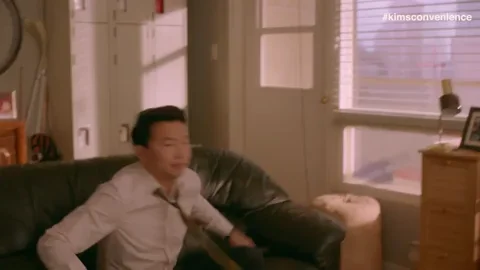 Couch Potato Comedy GIF by Kim's Convenience