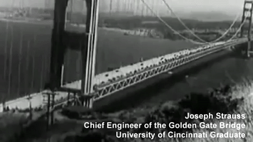golden gate bridge uc GIF