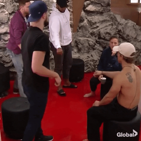 big brother fist bump GIF by Global TV