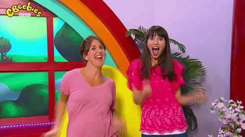 Happy Katy Ashworth GIF by CBeebies HQ - Find & Share on GIPHY