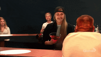 drinks shut up GIF by Big Brother Canada