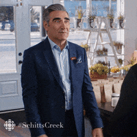 sarcastic schitts creek GIF by CBC