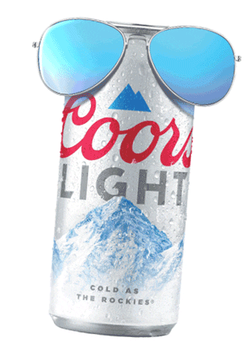 Coorslight Sticker