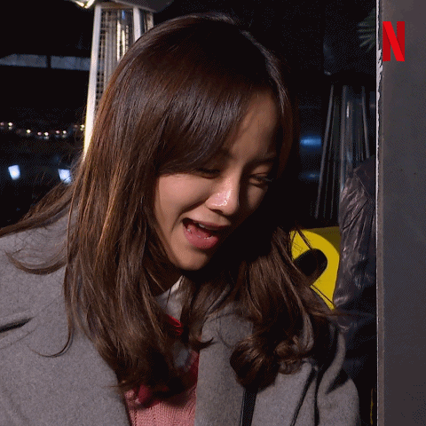 scared kim se-jeong GIF by Busted!