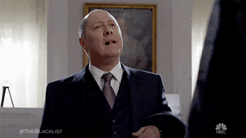 the blacklist pointing GIF by NBC