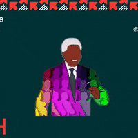 nelson mandela activism GIF by REPRESENT Global