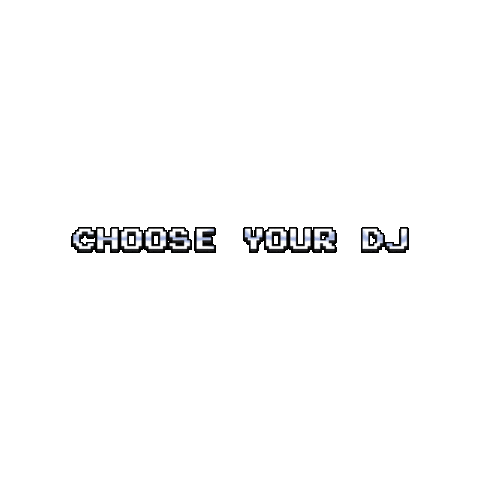 Choose Hip-Hop Sticker by Dj Tru