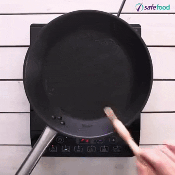 hungry frying pan GIF by safefood