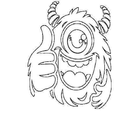 Valomonsteri Sticker