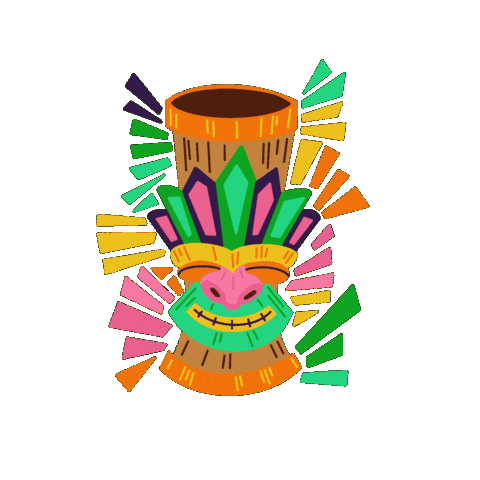 Tiki Sticker
