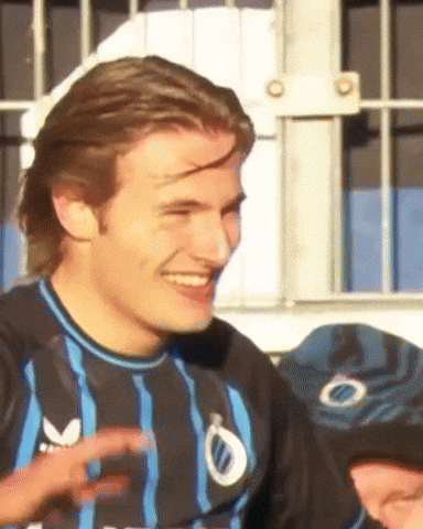 Supporters Blauw-Zwart GIF by Club Brugge