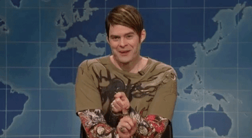 bill hader counting GIF by Saturday Night Live