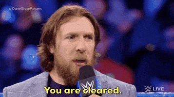 daniel bryan sport GIF by WWE