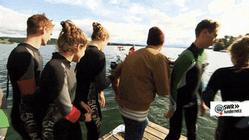 water jump GIF by SWR Kindernetz