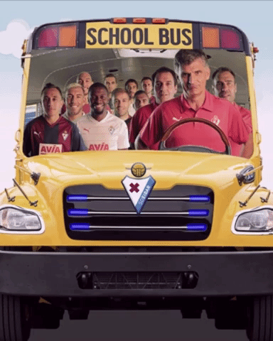 la liga bus GIF